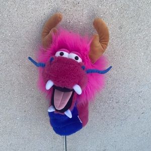 Dragon golf club headcover